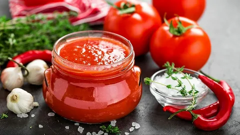 تصویر 4 از رب گوجه فرنگی نیمه غلظت با بافت سبک و طعم تازه